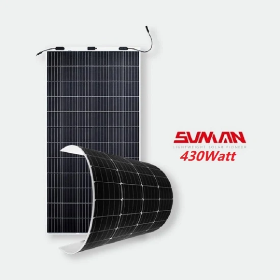 Panel solar flexible de película delgada Sunman 100W 275W 300W 430W 520W 600W Fabricante de paneles solares plegables